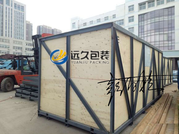 鋼框架結構膠合板木箱